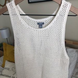 Aerie Cropped Sweater Tank